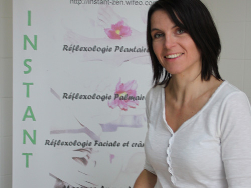 Patricia Véhier, réflexologue, l'Olympide
